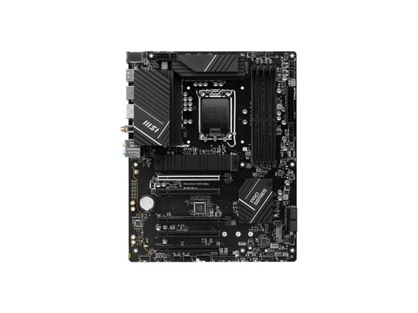 MSI PRO B760-P WIFI DDR4, Intel, LGA 1700, Intel® Celeron®, Intel® Pentium® Gold, LGA 1700, DDR4-SDRAM, 128 GB