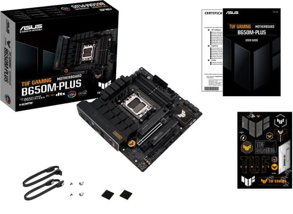 ASUS TUF GAMING B650M-PLUS mATX-hovedkort