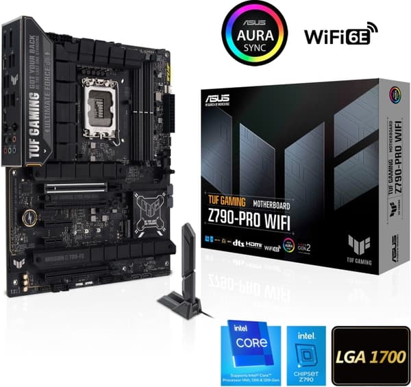 ASUS TUF GAMING Z790-PRO WIFI ATX-hovedkort