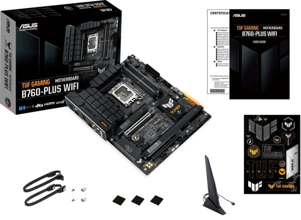 ASUS TUF GAMING B760-PLUS WIFI ATX-hovedkort