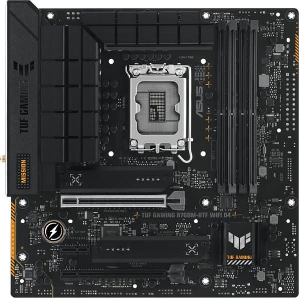 ASUS TUF GAMING B760M-BTF WIFI D4 ATX-hovedkort