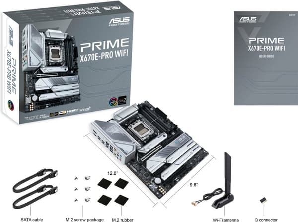 ASUS PRIME X670E-PRO WIFI ATX-moderkort