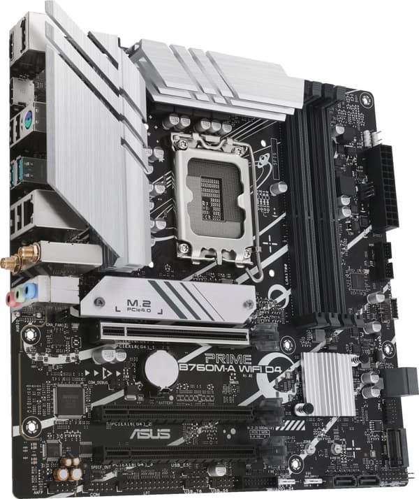 ASUS PRIME B760M-A WIFI D4 mATX-hovedkort