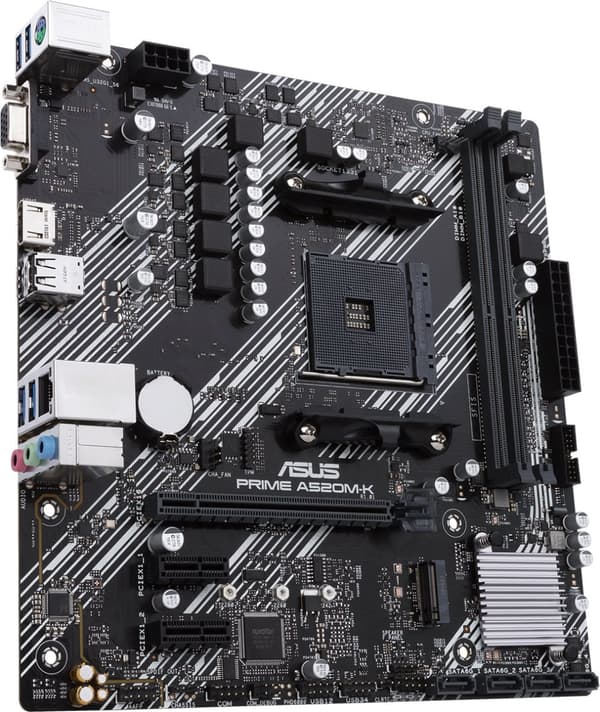 ASUS Prime PRIME A520M-K mATX-hovedkort