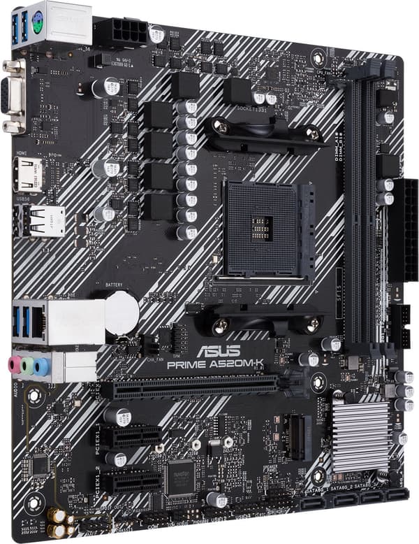 ASUS Prime PRIME A520M-K mATX-hovedkort