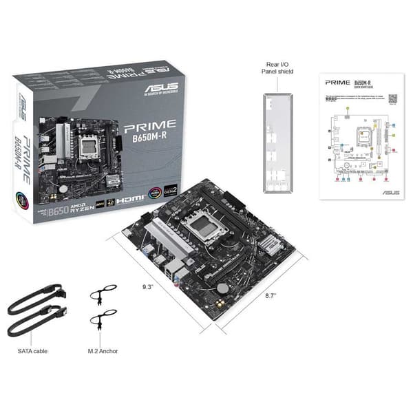 Asus Prime B650m-r Bundkort