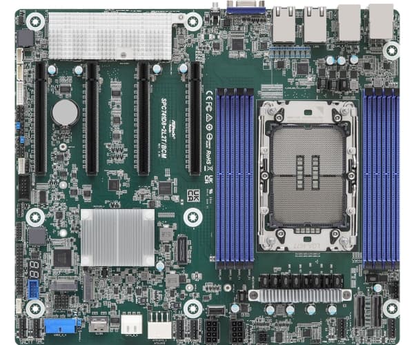 ASRock Rack SPC741D8-2L2T/BCM - Hovedkort - SSI CEB - LGA4677 Socket-E - Intel C741 Chipset - USB 3.2 Gen 1 - 2 x 10 Gigabit LAN, 2 x Gigabit LAN - i