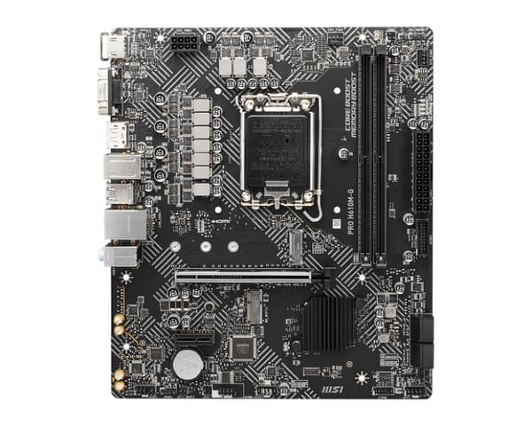 MSI PRO H610M-G emolevy Intel H610 LGA 1700 micro ATX