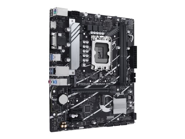 ASUS PRIME B760M-K D4, Intel, LGA 1700, Intel® Celeron®, Intel® Core™ i3, Intel® Core™ i5, Intel® Core™ i7, Intel® Core™ i9,..., LGA 1700, DDR4- SDRA