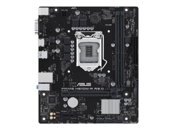 ASUS PRIME H510M-R R2.0-SI - Hovedkort - micro ATX - LGA1200-sokkel - H470 Chipset - USB 3.2 Gen 1 - Gigabit LAN - innbygd grafikk (CPU kreves) - HD-