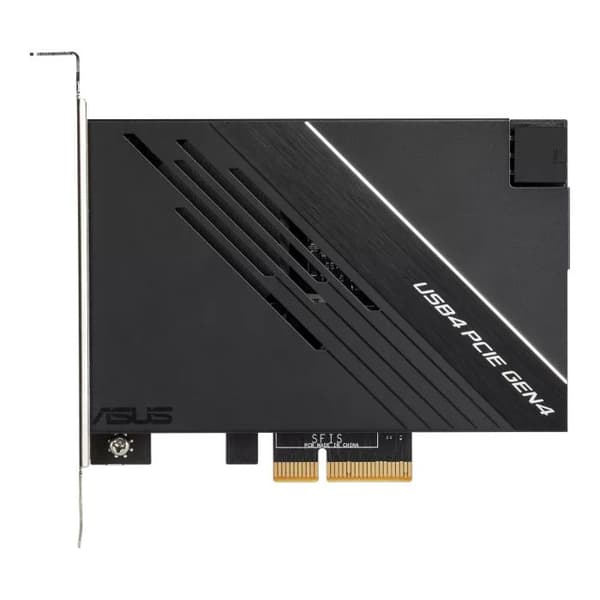 ASUS USB4 Pcie Gen4 - USB 4.0 40 Gbit/s kontrollerkort kompatibelt med DisplayPort 1.4, 8K och Power Delivery 60W 20V-3A - PCI-Expre-buss