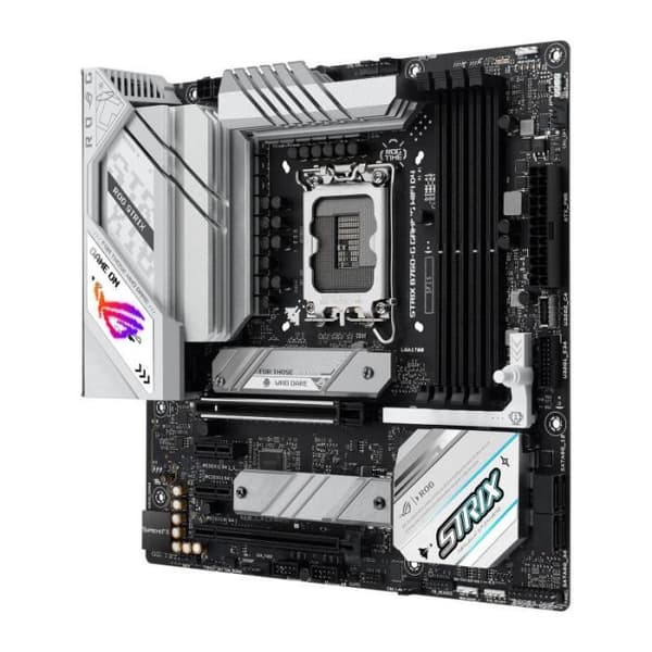 Moderkort - ASUS - Rog Strix B760-G - Micro ATX - Socket LGA1700 - Wi-Fi 6E