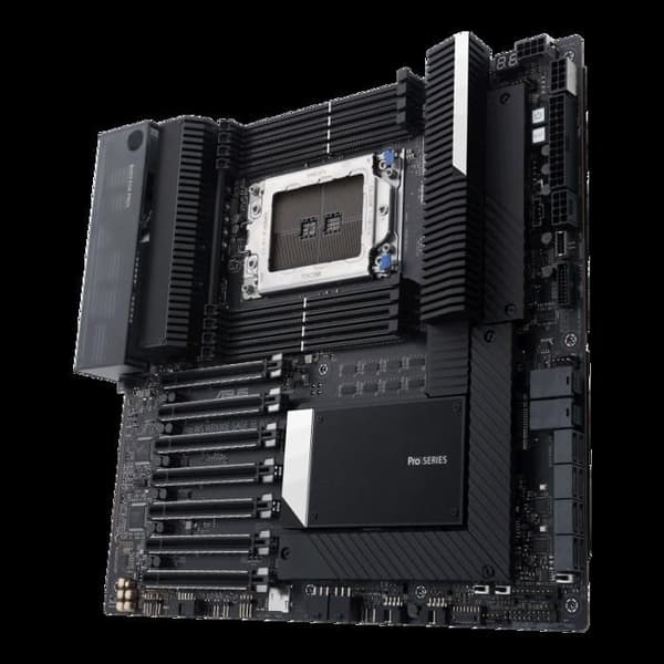 Moderkort - ASUS - PRO WS WRX80E-SAGE SE WIFI II - AMD sWRX8 - WiFi 6E - 128 GB RAM