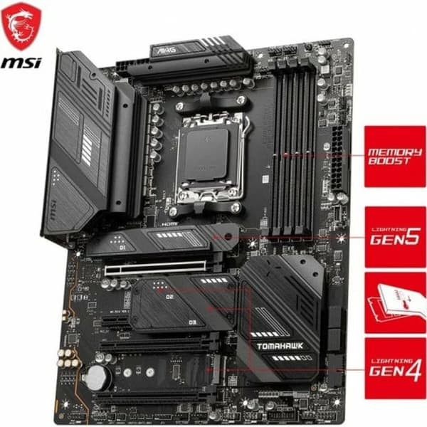 Moderkort MSI MAG X670E TOMAHAWK WIFI AMD X670 AMD AM5