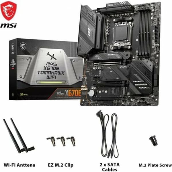 Moderkort MSI MAG X670E TOMAHAWK WIFI AMD X670 AMD AM5