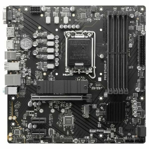 Emolevy MSI PRO B760M-P DDR4 Intel B760 LGA 1700