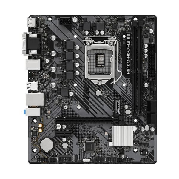 Moderkort ASRock H510M-HDV/M.2 SE LGA 1200 Intel H470