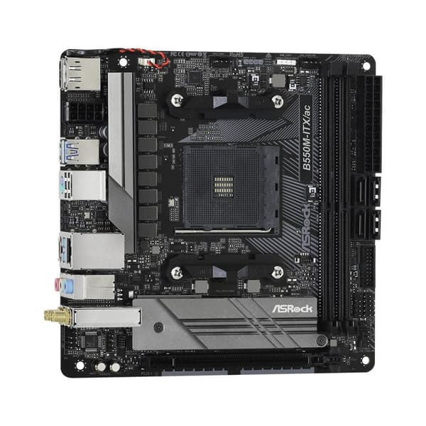 Moderkort ASRock B550M-ITX/ac AMD B550 AMD AM4