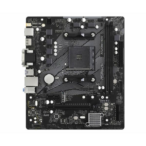 Moderkort ASRock A520M-HDV AMD AM4