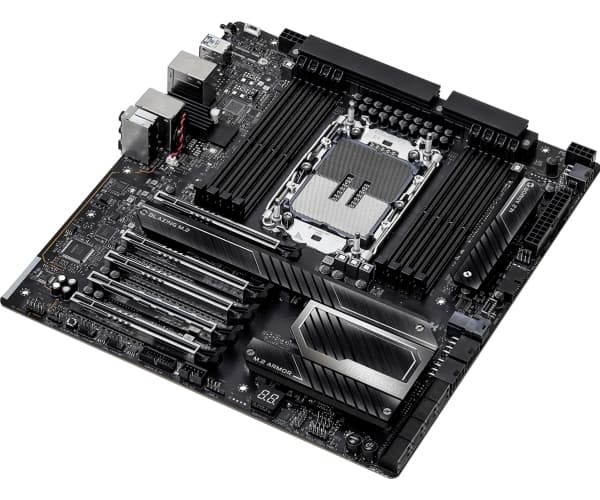 ASRock ASROCK W790 WS R2.0 emolevy Intel XEON 8xDDR5/WiFi/BT/2x10GB LAN LGA vähittäismyyntipakkaus