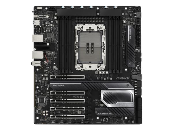 ASRock ASROCK W790 WS R2.0 emolevy Intel XEON 8xDDR5/WiFi/BT/2x10GB LAN LGA vähittäismyyntipakkaus