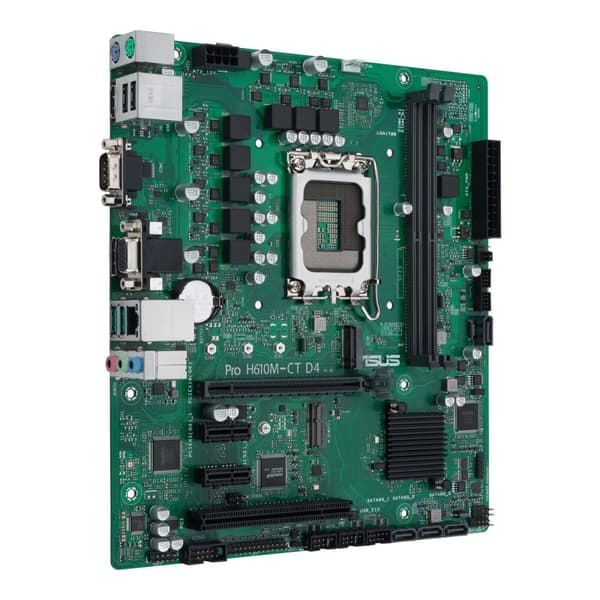 Moderkort Asus PRO H610M-C D4-CSM LGA 1700 INTEL H610