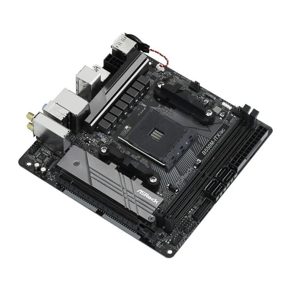 Moderkort ASRock B550M-ITX/ac AMD B550 AMD AM4