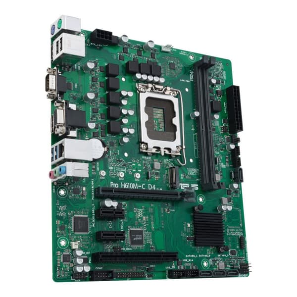 Emolevy Asus PRO H610M-C D4-CSM LGA 1700 INTEL H610