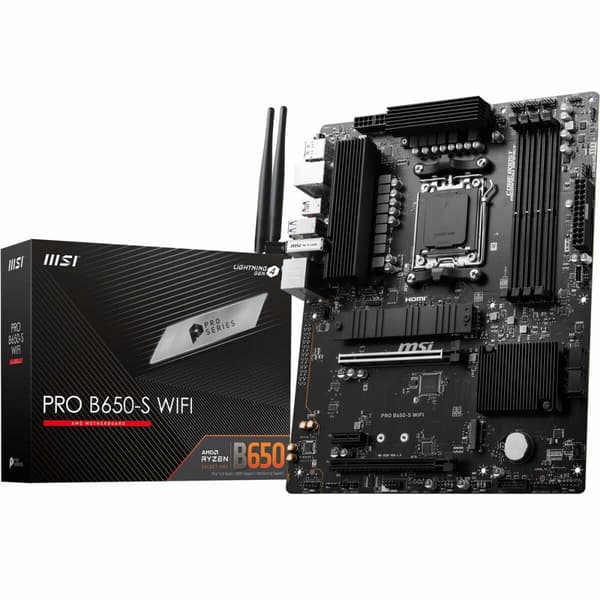 Moderkort MSI PRO B650-S WIFI AMD B650 AMD AM5