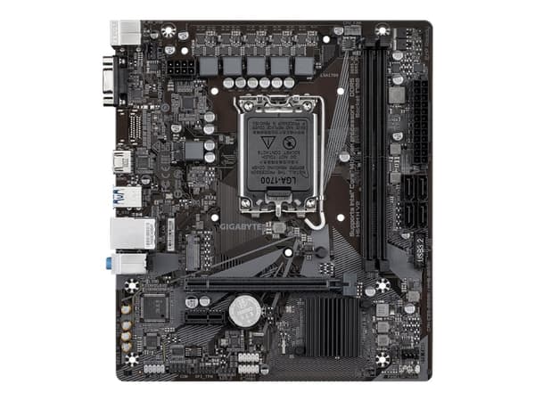 Gigabyte H610M H V2 - 1.0 - hovedkort - micro ATX - LGA1700-sokkel - H610 Chipset - USB 3.2 Gen 1 - Gigabit LAN - innbygd grafikk (CPU kreves) - HD-l