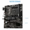 Miniatyrbild 4 av 7: Moderkort MSI 7D14-005R mATX AM4 AMD A520 AMD AMD AM4