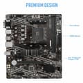 Miniatyrbillede 5 af 7: Motherboard MSI 7D14-005R mATX AM4 AMD A520 AMD AMD AM4