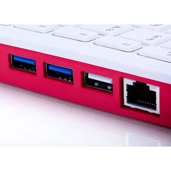 Klaviatur Raspberry Pi 400 - RASPBERRY PI - 4 kärnor 64-bit - 4GB RAM - 2 micro HDMI bildskärmsutgångar