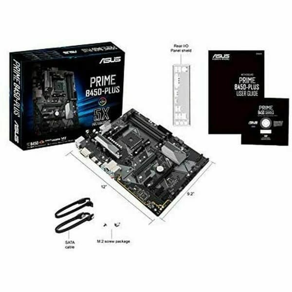 Moderkort Asus PRIME B450-PLUS AMD B450 AMD AMD AM4