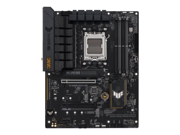 ASUS TUF GAMING B650-E WIFI - Moderkort - ATX - Socket AM5 - AMD B650 Chipuppsättning - USB 3.2 Gen 2, USB-C 3.2 Gen2, USB-C 3.2 Gen 2x2, USB 3.2 Gen