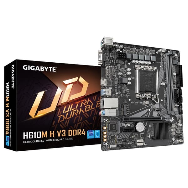 Gigabyte H610M H V3 DDR4 bundkort