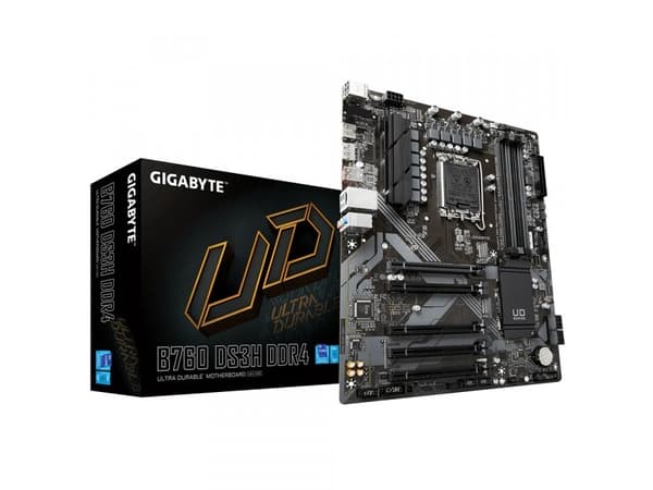 Gigabyte B760 DS3H, Intel, LGA 1700, Intel® Celeron®, Intel® Core™ i3, Intel® Core™ i5, Intel® Core™ i7, Intel® Core™ i9,..., LGA 1700, 192 GB, DDR5-