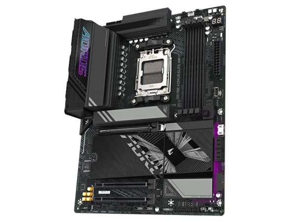 AORUS X870E ELITE WIFI7 - Moderkort - ATX - Socket AM5 - AMD X870E Chipuppsättning - USB-C 3.2 Gen 2x2, USB4, USB 3.2 Gen 1, USB 3.2 Gen 2 - 2.5 Giga