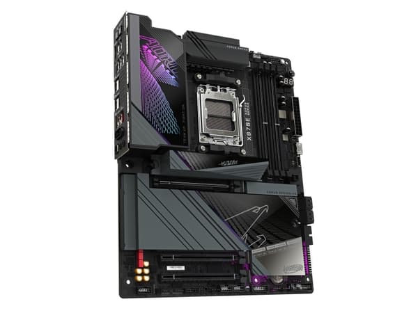 AORUS X870E MASTER - Hovedkort - ATX - Socket AM5 - AMD X870E Chipset - USB-C 3.2 Gen 2x2, USB4, USB 3.2 Gen 1, USB 3.2 Gen 2 - 5 Gigabit Ethernet, B