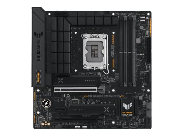 ASUS TUF GAMING B760M-PLUS, Intel, LGA 1700, Intel® Celeron®, Intel® Pentium® Gold, Intel® Core™ i3, Intel® Core™ i5, Intel® Core™..., LGA 1700, DDR5