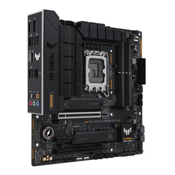 Platskort ASUS TUF GAMING B760M PLUS - Intel B760 - DDR5 - PCIe 5.0 - 2x PCIe 4.0 M.2
