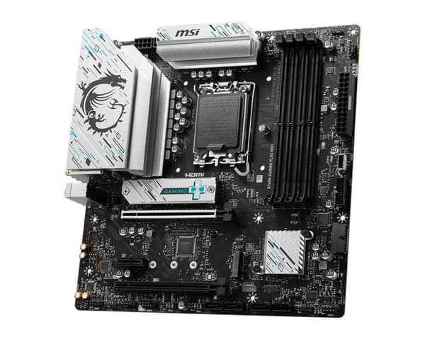 Moderkort - MSI - B760M Gaming Plus Wifi - Socket LGA 1700 - Wi-Fi 6 - DDR5 SDRAM