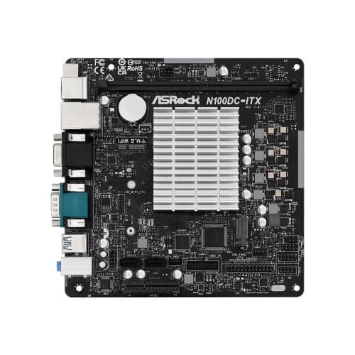 ASRock N100DC-ITX - moderkort - mini ITX - Intel N-series N100
