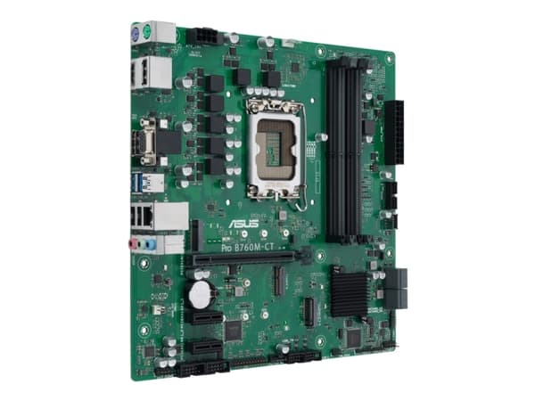 ASUS PRO B760M-CT-CSM, Intel, LGA 1700, Intel® Celeron®, Intel® Pentium® Gold, Intel® Core™ i3, Intel® Core™ i5, Intel® Core™..., LGA 1700, DDR5-SDRA