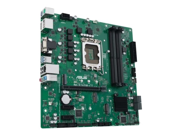 ASUS PRO B760M-CT-CSM, Intel, LGA 1700, Intel® Celeron®, Intel® Pentium® Gold, Intel® Core™ i3, Intel® Core™ i5, Intel® Core™..., LGA 1700, DDR5-SDRA