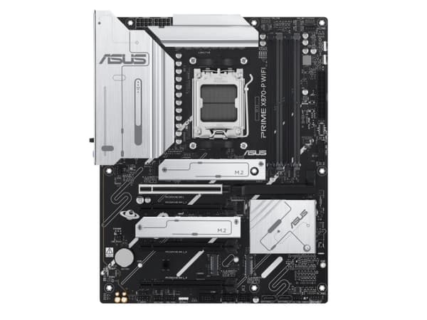 ASUS PRIME X870-P WIFI - Hovedkort - ATX - Socket AM5 - AMD X870 Chipset - USB4, USB 3.2 Gen 2, USB-C 3.2 Gen2, USB 3.2 Gen 1 - Wi-Fi 7, Bluetooth, 2