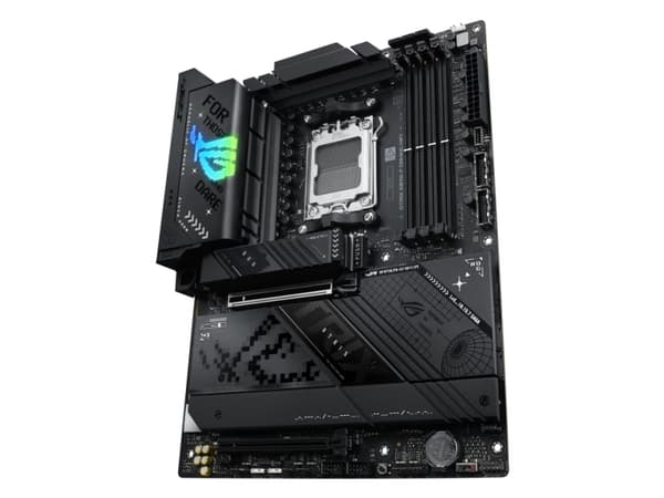 ASUS ROG STRIX X870-F GAMING WIFI - Moderkort - ATX - Socket AM5 - AMD X870 Chipuppsättning - USB4, USB 3.2 Gen 2, USB-C 3.2 Gen2, USB 3.2 Gen 1, USB
