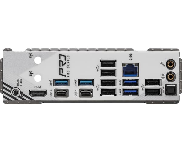 ASRock X870 Pro RS - Hovedkort - ATX - Socket AM5 - AMD X870 Chipset - USB4, USB 3.2 Gen 1, USB-C 3.2 Gen 2x2 - 2.5 Gigabit LAN - innbygd grafikk (CP