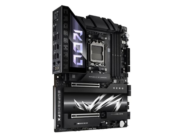 ASUS ROG CROSSHAIR X870E HERO - Moderkort - ATX - Socket AM5 - AMD X870E Chipuppsättning - USB4, USB-C 3.2 Gen2, USB 3.2 Gen 2 - Wi-Fi 7, 2.5 Gigabit