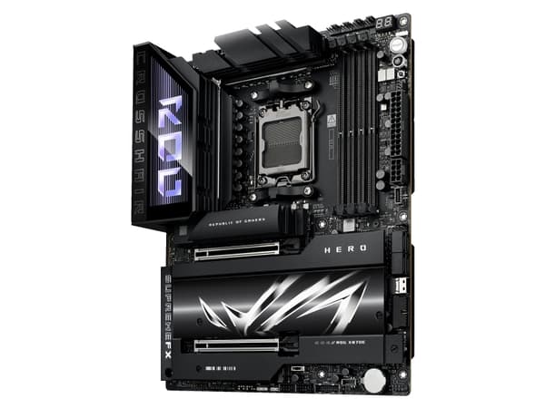 ASUS ROG CROSSHAIR X870E HERO - Moderkort - ATX - Socket AM5 - AMD X870E Chipuppsättning - USB4, USB-C 3.2 Gen2, USB 3.2 Gen 2 - Wi-Fi 7, 2.5 Gigabit